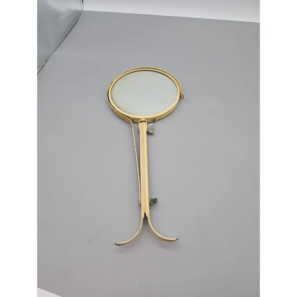 Makeup Table Mirror 1950s Mid Century German Metal Side Vanity Stands‎
